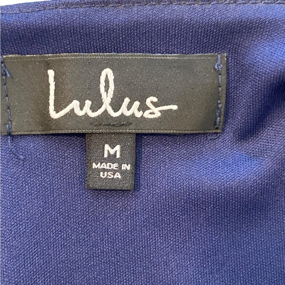 Lulus Run Away With Me Navy Blue Floral Print Long Sleeve Romper - Picture 10 of 12